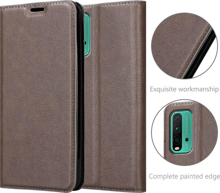Produktbild Cadorabo Book Invis. Magnet Hülle (Xiaomi Redmi 9T, Xiaomi Poco M3)