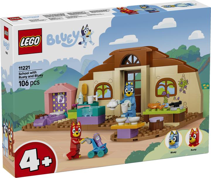 LEGO Schule mit Rusty und Bluey (11221, LEGO Bluey)