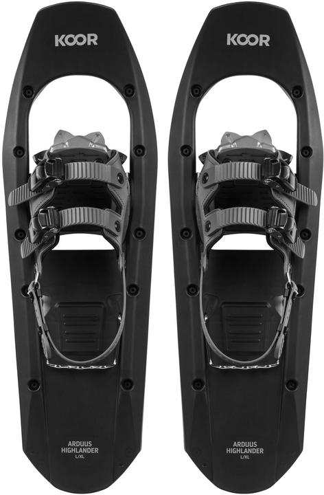 Koor Racchette da neve Arduus Highlander L/XL Nero (25.20")