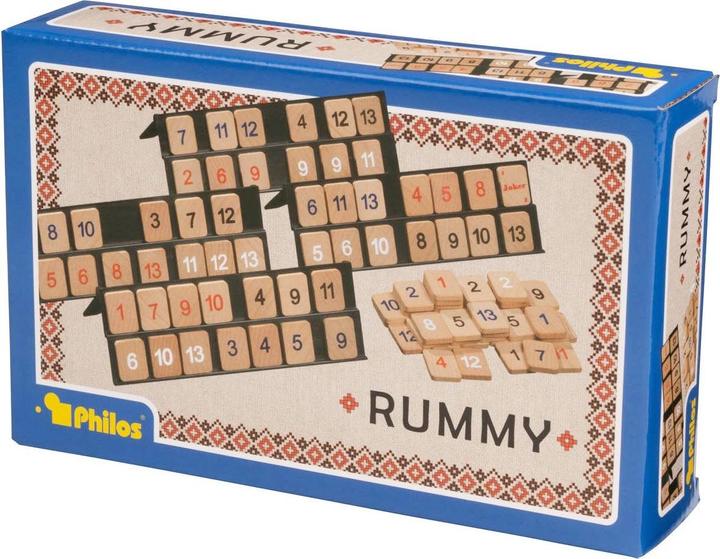 Produktbild Philos Rummy (Deutsch, Englisch, Französisch, Italienisch, 2 - 4 Spieler)