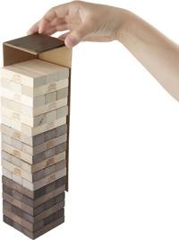 Actual product image Hasbro Gaming Jenga Game: Rustic Series Edition - Amazon Exclusive