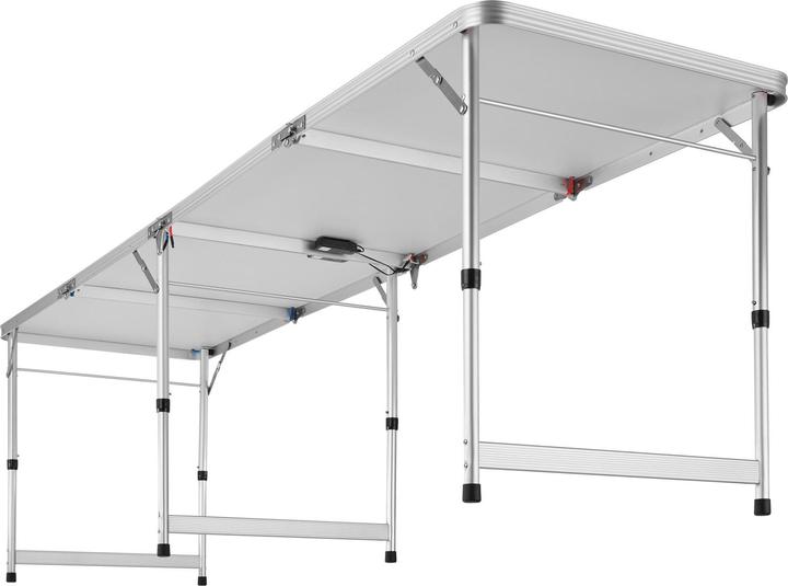 Image du produit tectake Table de beer pong BEER WARS I avec éclairage LED et jeu de cartes