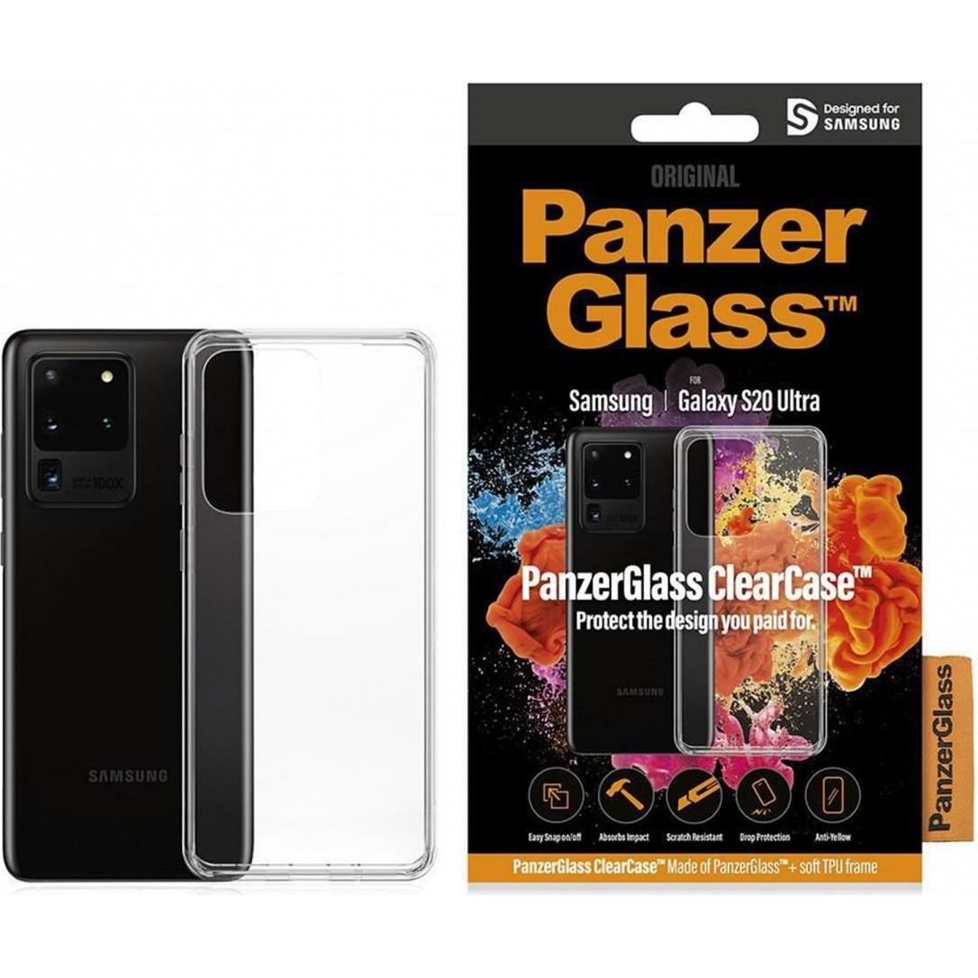 PanzerGlass ClearCase (Samsung Galaxy S20 Ultra), Smartphone Hülle, Transparent