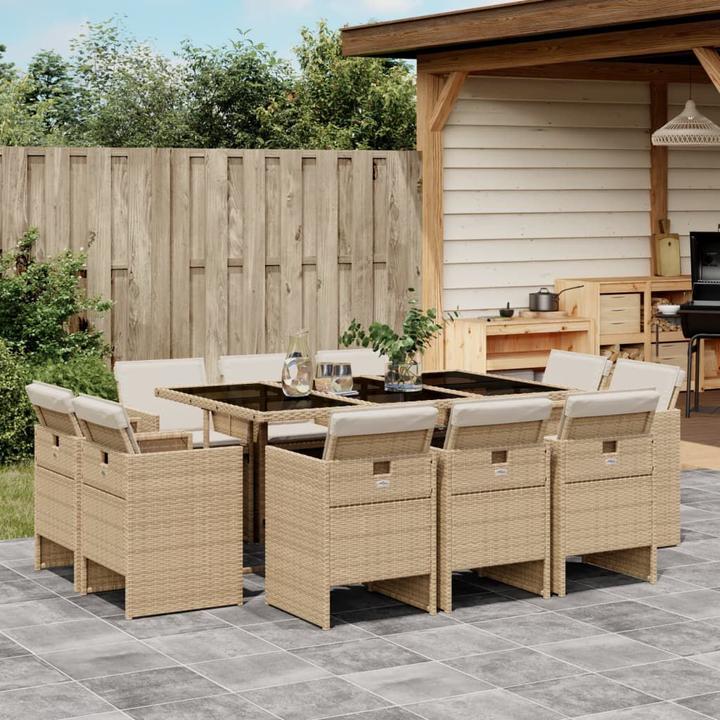 Produktbild vidaXL Garten Essgruppe (165 x 106 x 73 cm)
