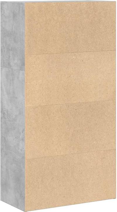 Immagine prodotto VidaXL Bücherregal Standregal Büroregal Aktenregal Aufbewahrungsregal Betongrau (60 x 30 x 114 cm)