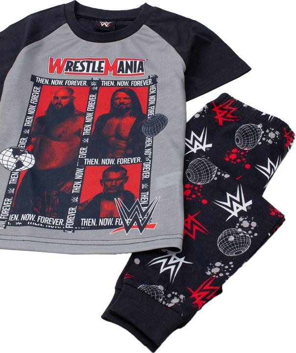 Produktbild WWE Schlafanzug mit langer Hose Jungen (140)