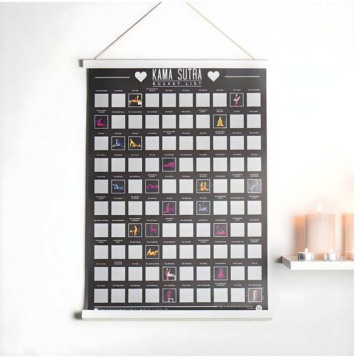 Immagine prodotto TOP 100 Kama Sutra Scratch Poster (Altra, Inglese)