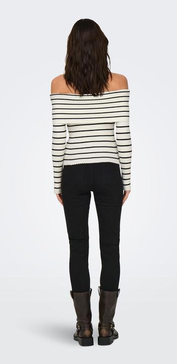Produktbild JdY Normal geschnitten Schulterfrei Schulterfrei Pullover Strickpullover (L)