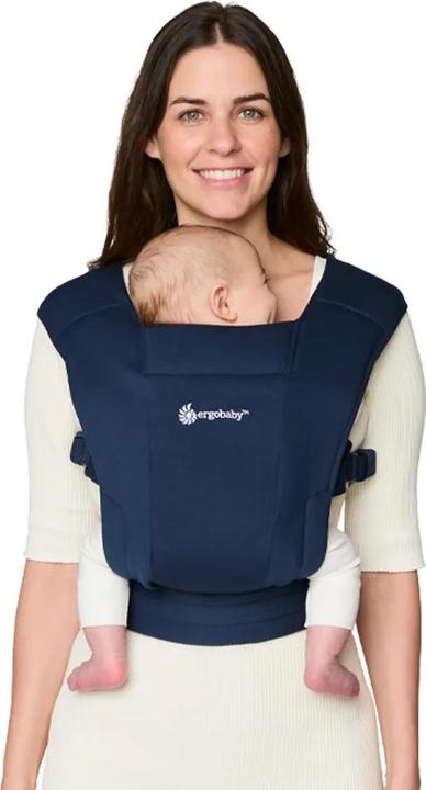 Actual product image Ergobaby Embrace Baby Carrier, midnight blue