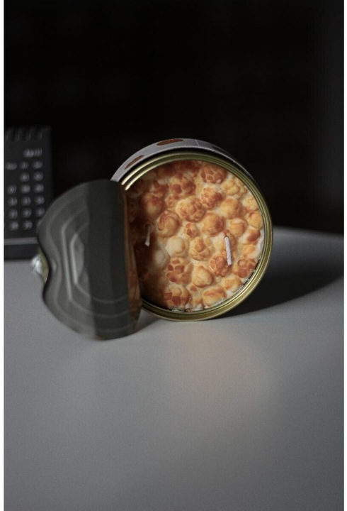 Actual product image Candlecan Caramel Popcorn Scented Candle