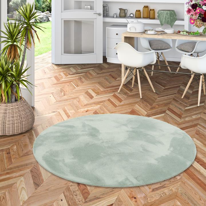 Immagine prodotto Pergamon Tappeto di lusso in pelliccia super soffice Pearl Round (120 x 120 cm)