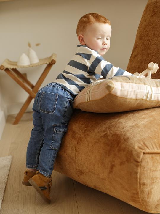 Immagine prodotto Vertbaudet Baby Poloshirt mit breiten Streifen (74)