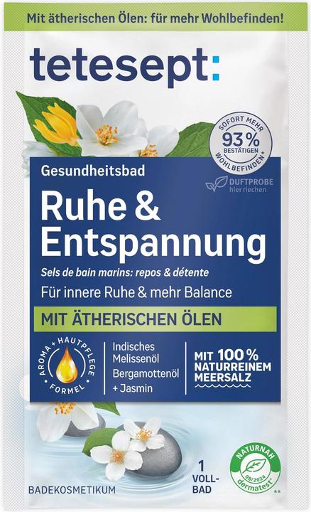 Actual product image Tetesept Rest & Relaxation 80g (Bath salts, 80 g)
