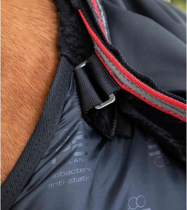 Produktbild Premier Equine outdoor-decke mit halsteil titan trio complete (183 cm)