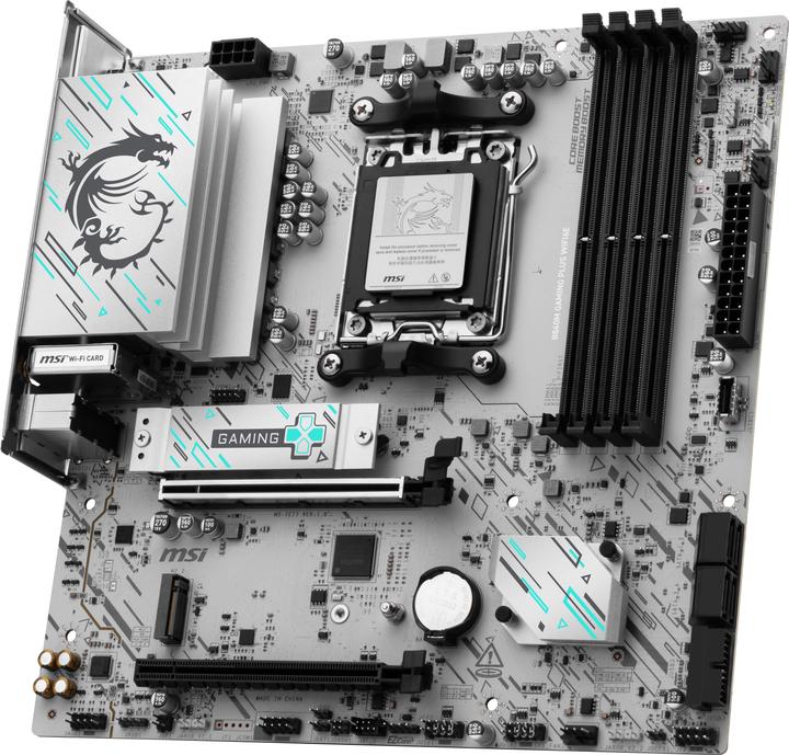 Produktbild MSI B840M GAMING PLUS WIFI6E AM5 mATX MB (AM5, AMD B840, mATX)