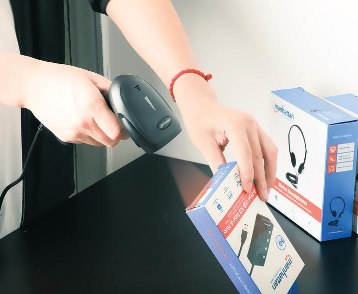 Actual product image Manhattan 2D LED barcode scanner (2D barcodes, 1D barcodes)