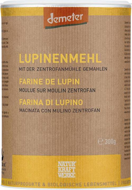 Actual product image NaturKraftWerke Lupine flour Demeter (300 g)