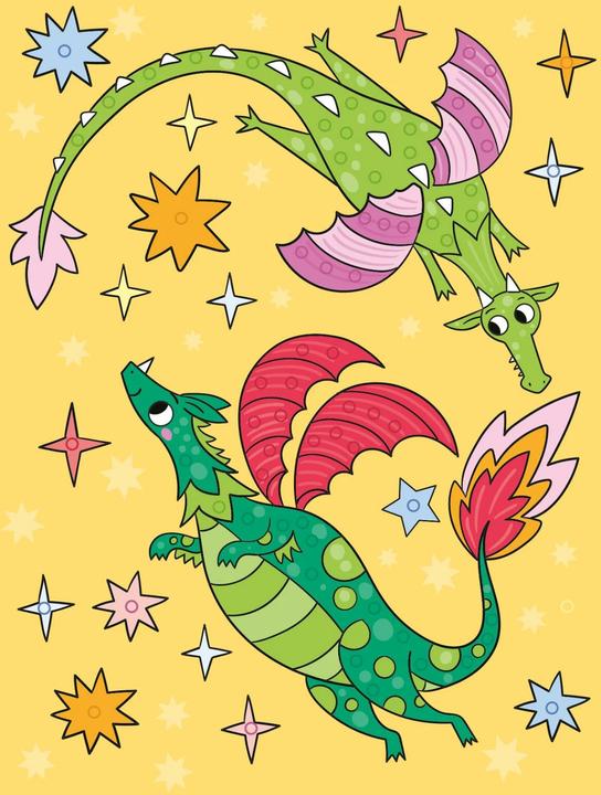 Produktbild Mein Diamant-Stickerheft – Drachen