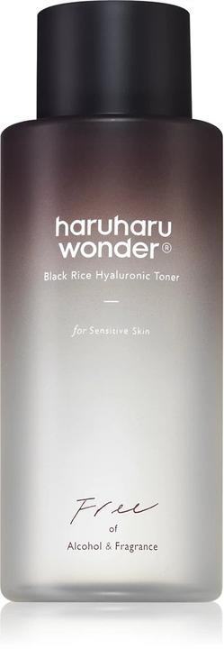 Actual product image Haruharu Wonder Black Rice Hyaluronic Toner Fragrance Free (Face toner, 150 ml)