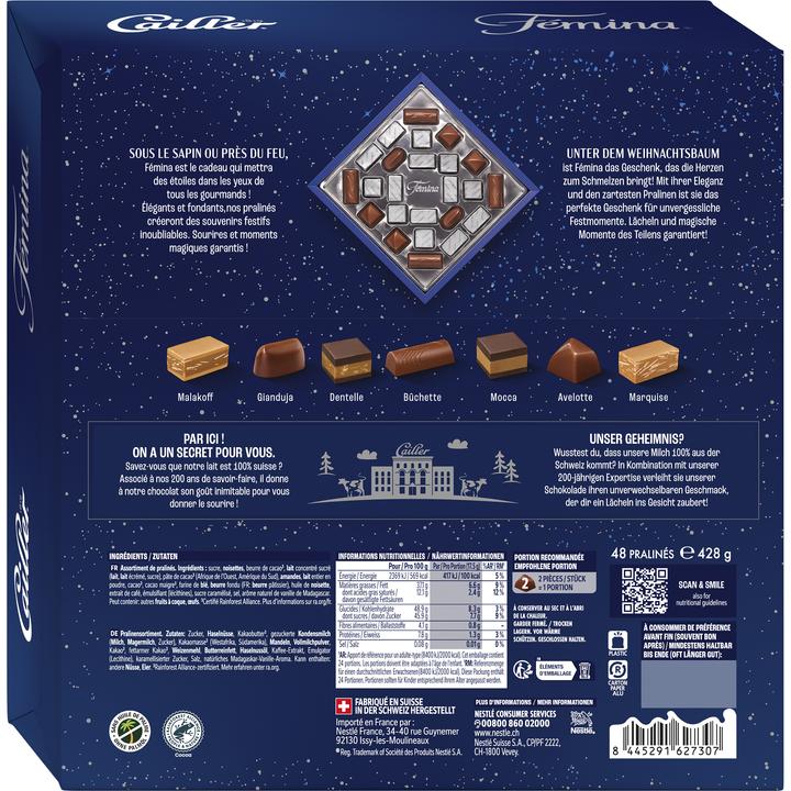 Actual product image Cailler Femina Xmas (428 g)