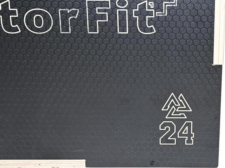 Gladiatorfit Zwarte houten plyobox