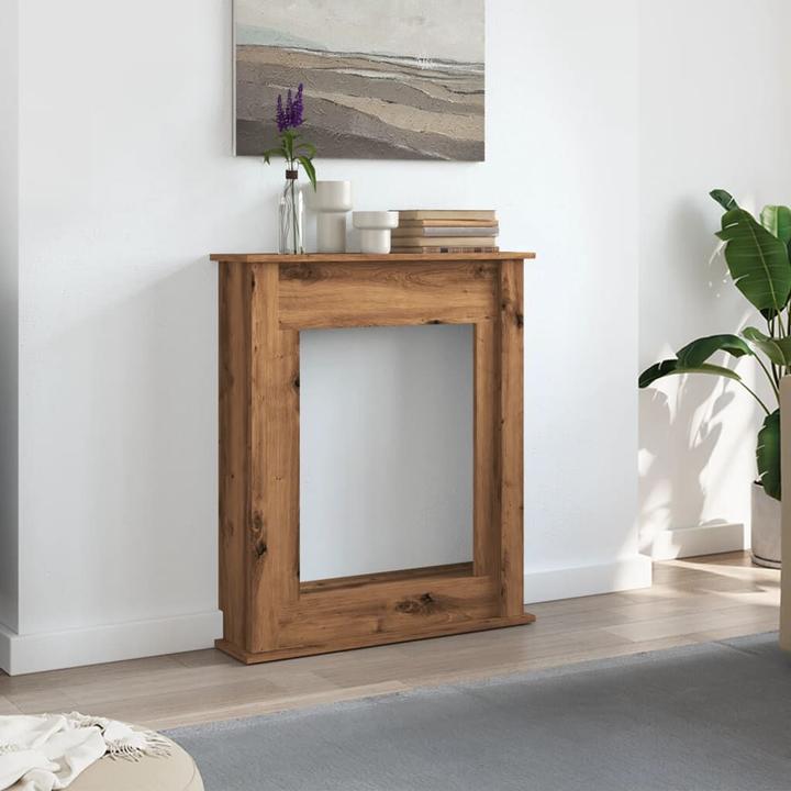 Image du produit vidaXL Entourage de cheminée Console de cheminée Décor Cheminée Cimaise Chêne Artisan