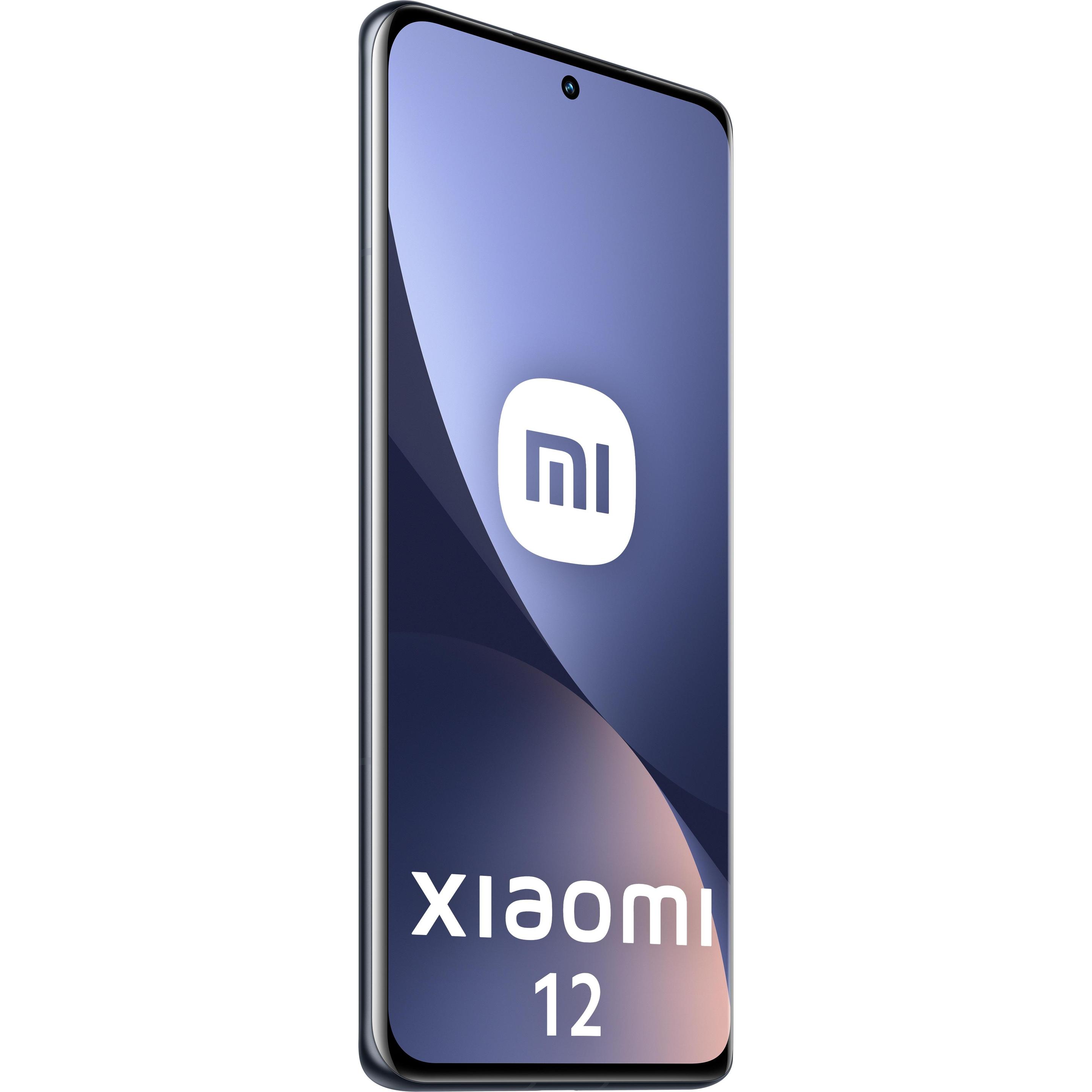 Xiaomi 12 5G (256 GB, Grey, 6.28", Dual SIM, 5G), Smartphone, Grau