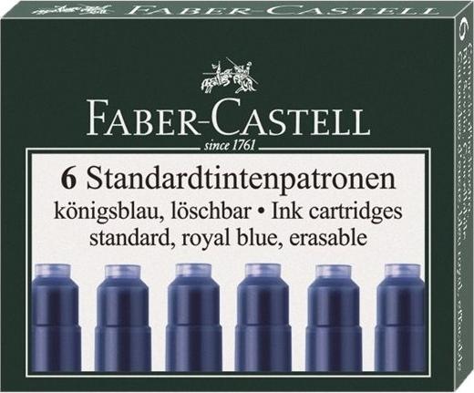 Actual product image Faber-Castell Standard (ink cartridges, Blue)