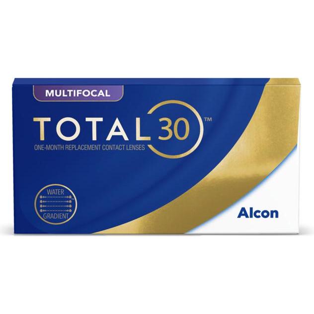 Total 30, Kontaktlinsen, Multifocal (6 Stück, Monatslinse, Multifokal)