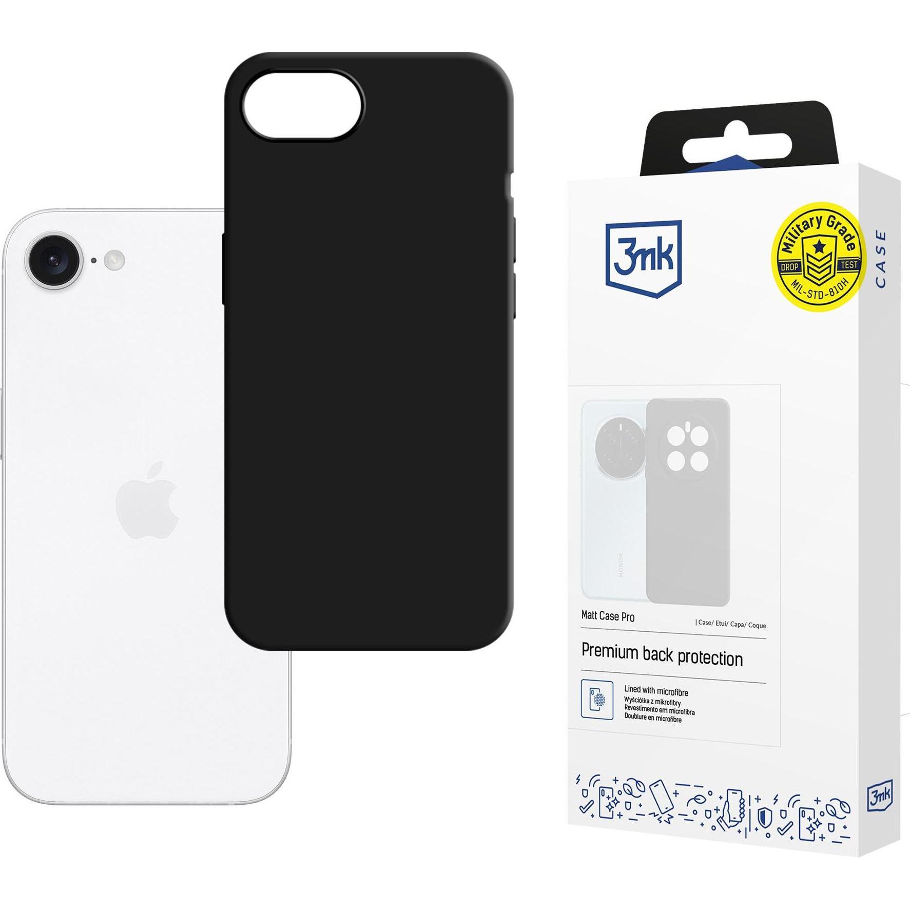 3MK Apple iPhone 16E - Matt Case Pro (Apple iPhone 16e), Cover smartphone