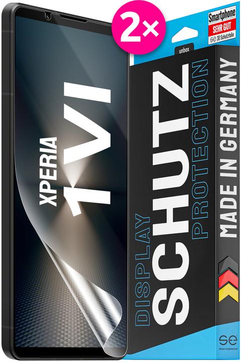 Smart Engineered se 3D protective film Sony Xperia 1VI (PU 2) (2 Piece, Sony Xperia 1 VI)