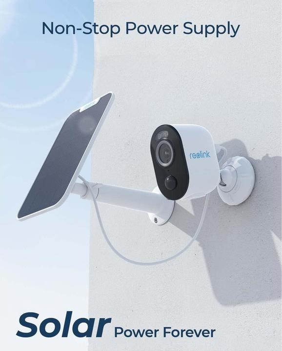 Actual product image Reolink Argus Series B330+Solar Panel+64GB SD Card-5MP (2560 x 1440 Pixels)