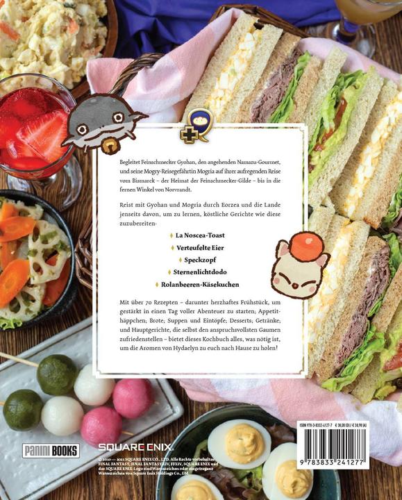 Produktbild Panini Das ultimative Final Fantasy XIV Kochbuch (Deutsch, Victoria Rosenthal, 2021)