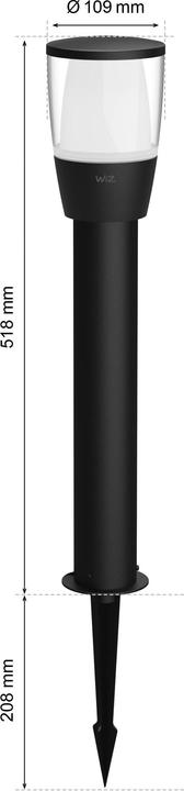 Produktbild WiZ Tunable White & Color 300lm Elpas Erweiterung (300 lm, IP65)