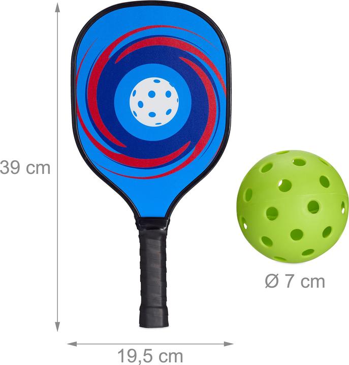 Image du produit Relaxdays Set de pickleball