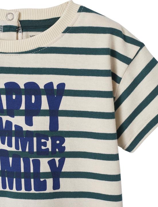 Actual product image Vertbaudet Capsule Collection: Baby T-Shirt HAPPY SUMMER FAMILY (56)