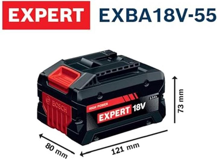Produktbild Bosch Professional Bosch Akku 4xEXBA18V-55 L (18 V)