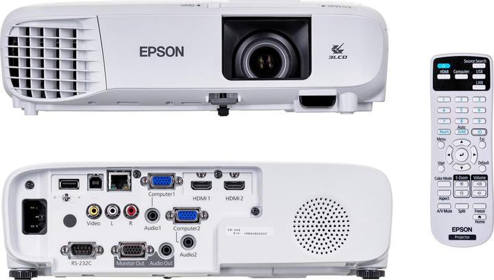 Productafbeelding Epson EB-W49 (WXGA, 3800 lm, 1.3 - 1.56:1)