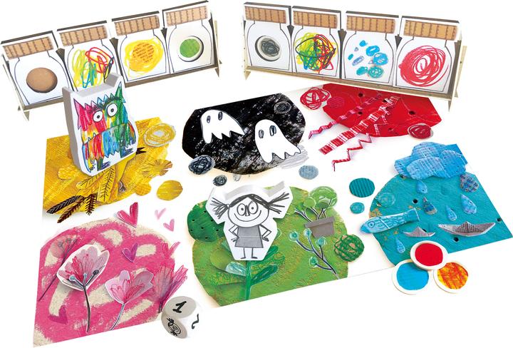 Immagine prodotto Asmodée Il mostro del colore (Francese, 2 - 5 Giocatori)