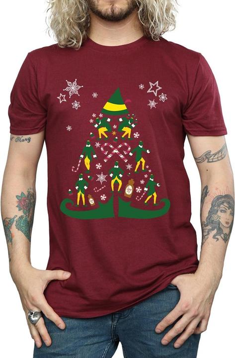 Produktbild Elf Christmas Tree TShirt (S)