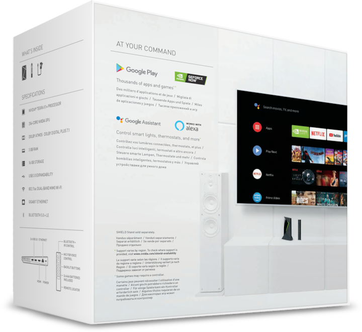Produktbild NVIDIA Shield TV Pro (16 GB, Android 9.0 (Pie))