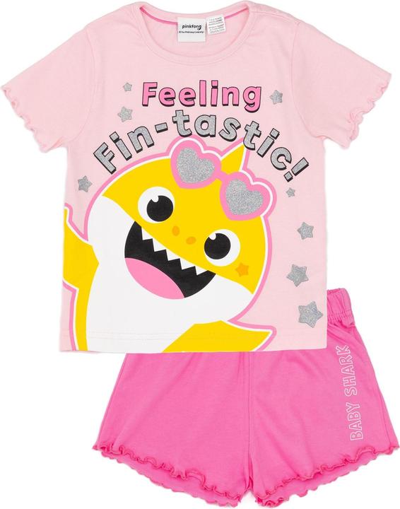 Produktbild Pinkfong Feeling FinTastic Schlafanzug mit Shorts Mädchen (86)