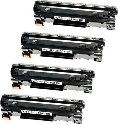 Actual product image Hermex Compatible HP 36A CB436A XL toner black (FC)