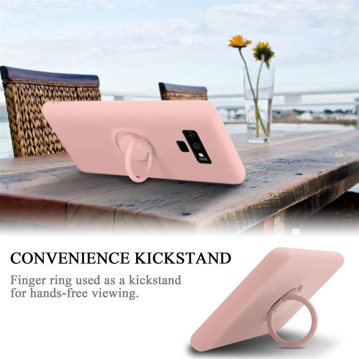 Actual product image Cadorabo TPU Liquid Ring Silicone Case Cover (Samsung Galaxy Note 9)