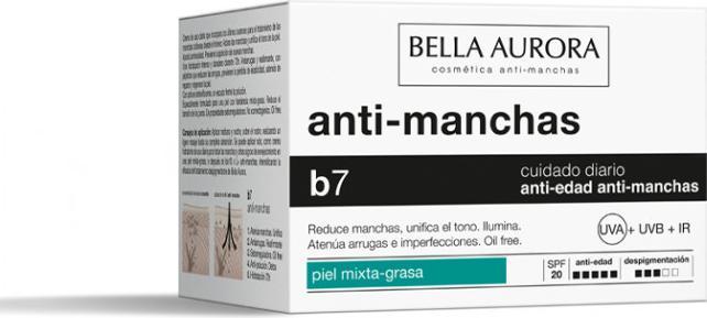 Produktbild Bella Aurora B7 antimanchas regenerante aclarante mixta/grasa SPF15 50 ml (50 ml, Tagescreme, SPF 15)