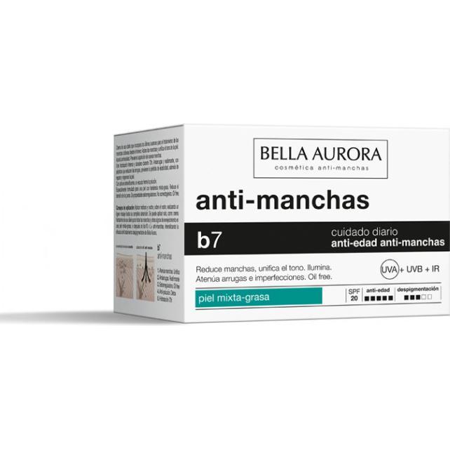 Thumbnail - Bella Aurora, Gesichtscreme, B7 antimanchas regenerante aclarante mixta/grasa SPF15 50 ml (50 ml, Tagescreme, SPF 20)