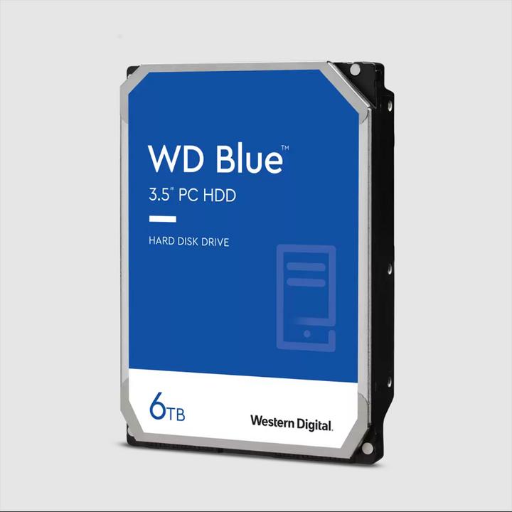 Actual product image WD Blue (6 TB, 3.5", CMR)