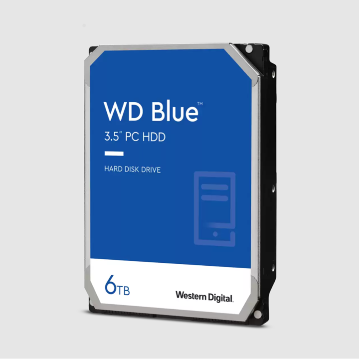 Actual product image WD Blue (6 TB, 3.5", CMR)