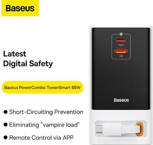 Produktbild Baseus PowerCombo Digital PowerStrip (65 W)
