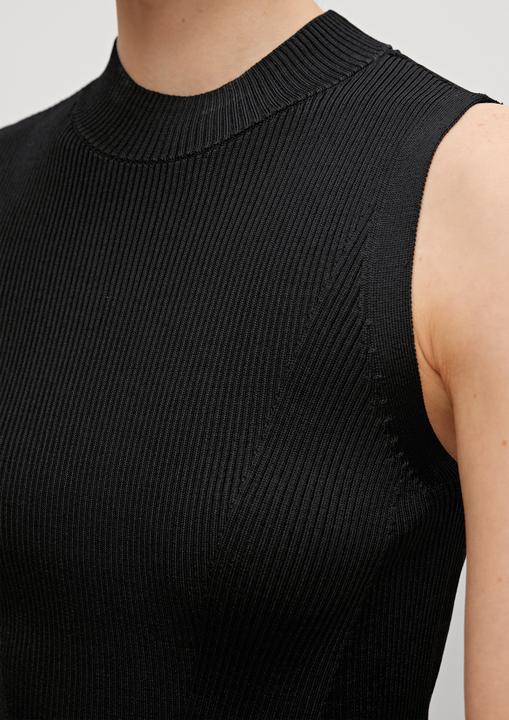 Actual product image Comma Strickpullunder Ärmelloses Stricktop mit Rippstruktur (36)